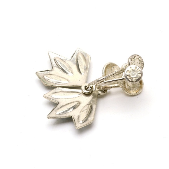 Sterling Silver Screw Back Earrings - Turquoise - Picture 4 of 5